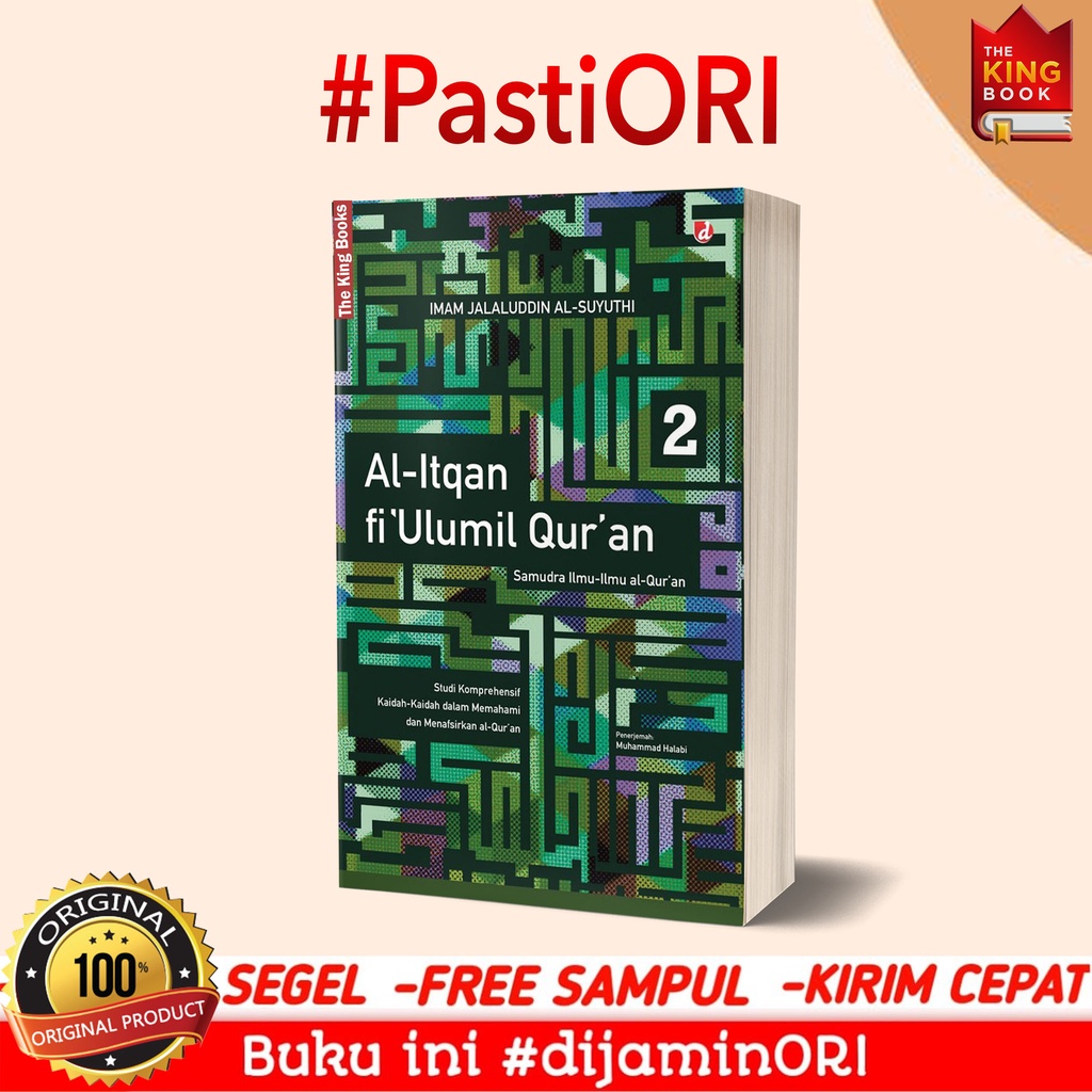 Buku Al Itqan fi Ulumil Qur’an Jilid 2 ulumul quran al itqan
