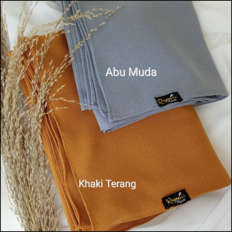 Agen Riyani Semarang - Hijab Segiempat Lady Zara  Premium Jilbab Segi4 Riyani Tegak Di Dahi Anti Mle