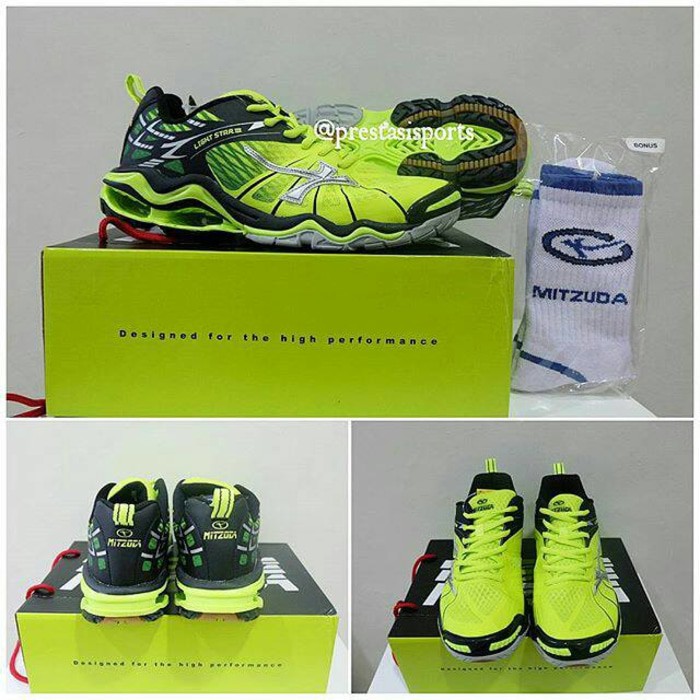 Hot Sepatu voli Mitzuda Light Star III