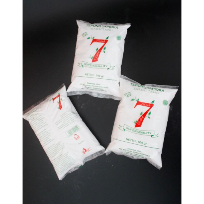 

Ds510 Tepung Tapioka/Sagu Tani/Tepung Pati/Tepung Singkong 7 Daun (500 Gr) Gr6B0B1