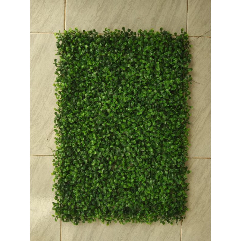 Tanaman Sintetis Daun Dolar Dolaran Hijau Daun taman vertikal Sintetis