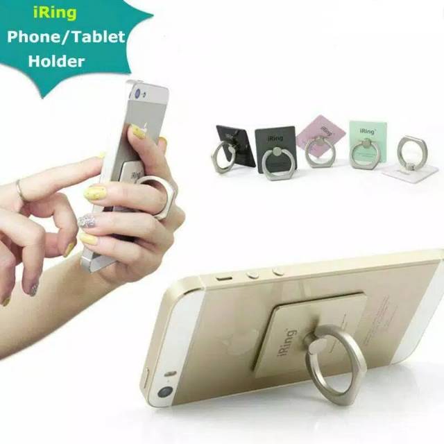 Iring hp / ring stand smartphone ipad tab iphone android oppo vivo xiaomi redmi universal