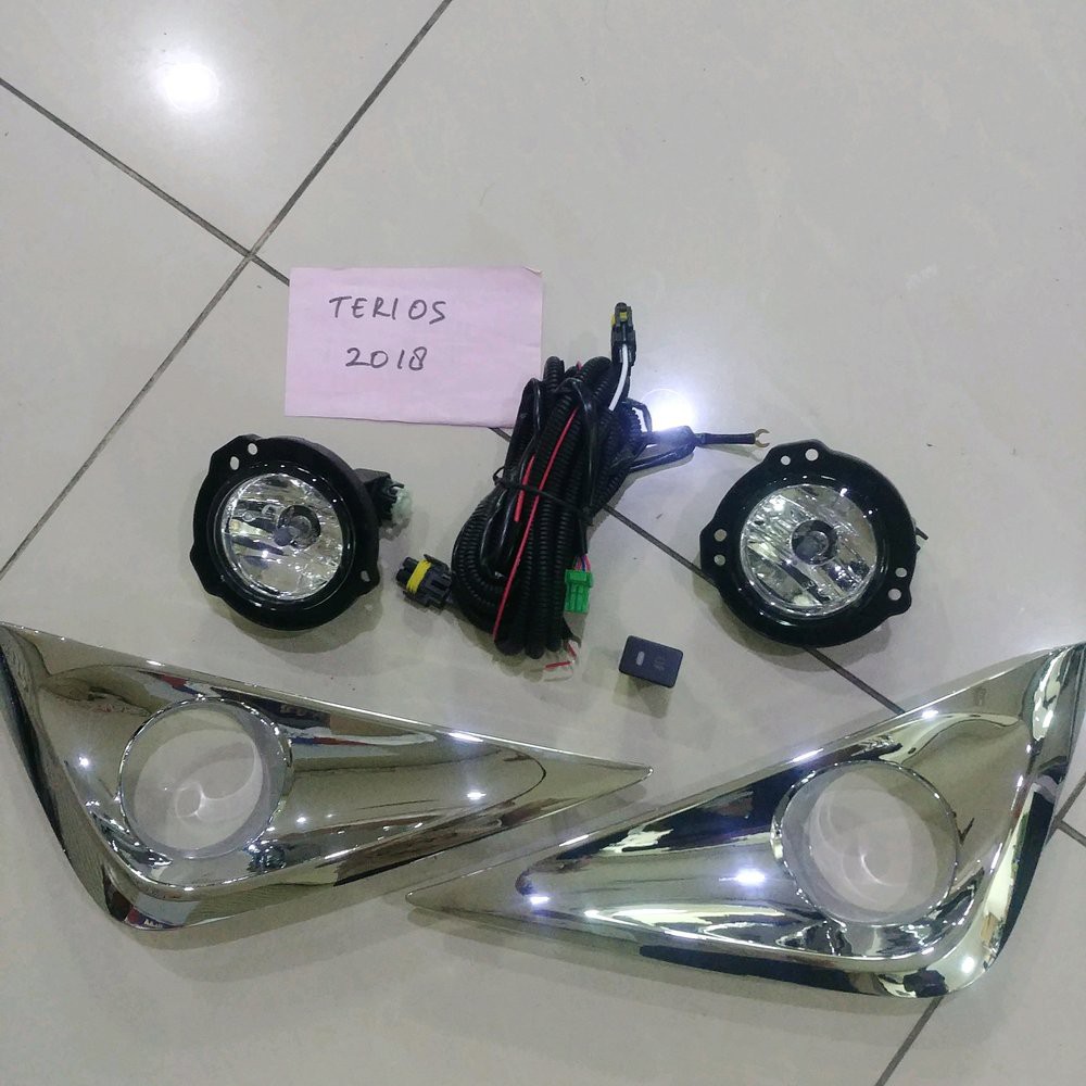 foglamp lampu SOROT kabut bumper bemper MOBIL daihatsu all new terios MERK DLAA