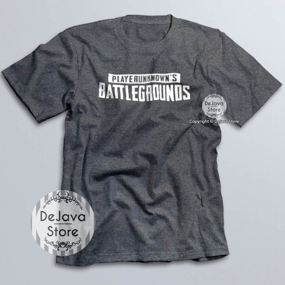 Kaos PUBG PLAYERUNKNOWNS BATTLEGROUNDS Game - Tshirt Baju Permainan Gaming Kualitas Premium | 363-7