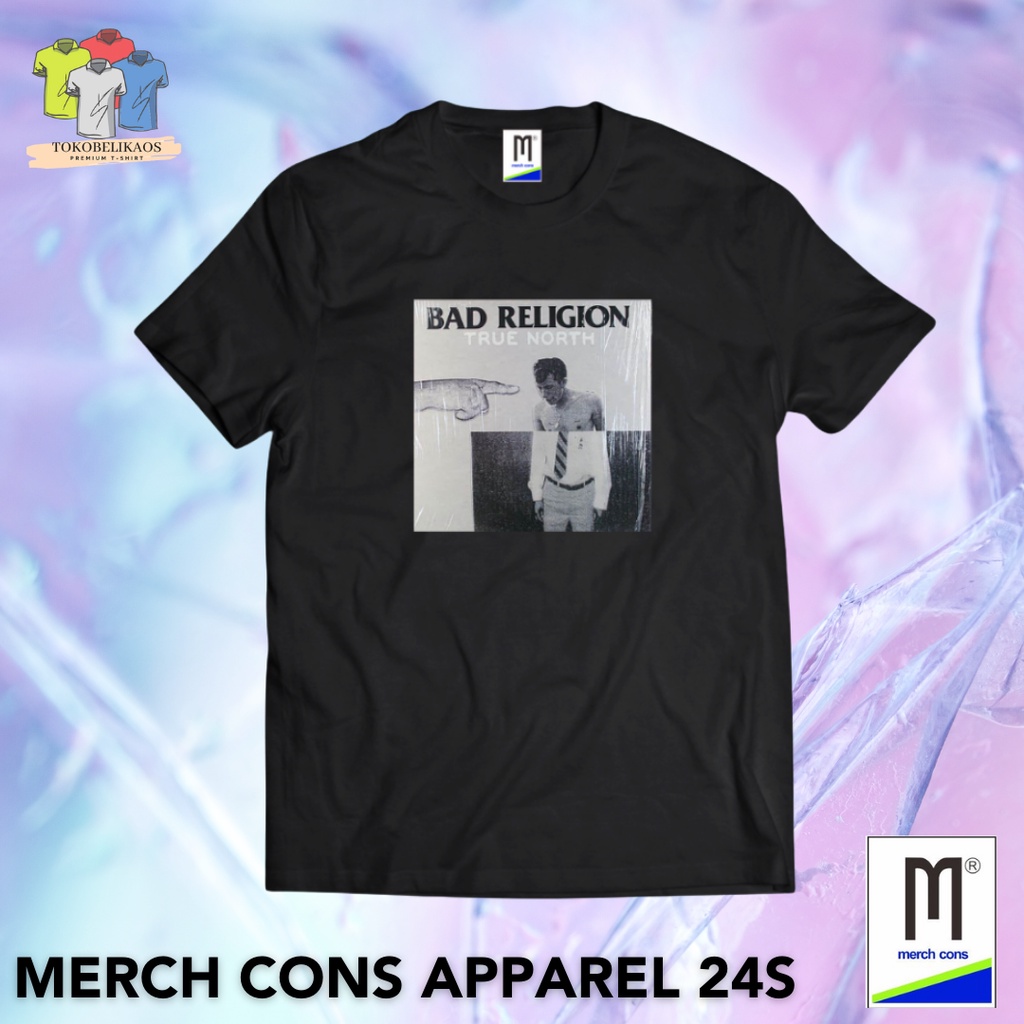 HMD6 | KAOS BAND BAD RELIGION TRUE NORTH MERCHCONS APPAREL | SIZE LUAR
