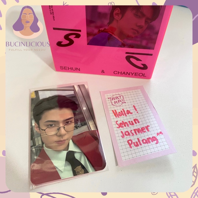 [BOOKED] EXO SC Kihno unsealed PC Sehun Jasmer