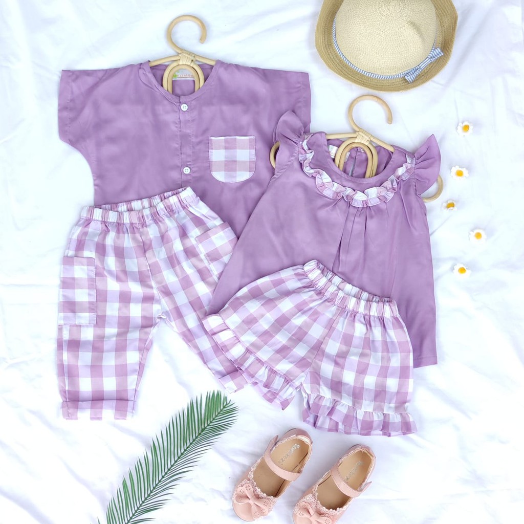 Afsheenastore Setelan Cadi Set By Little Aruma