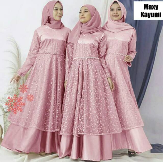 XC - Maxi Kayumi / Maxi Ritta / Maxi Wanita Muslimah / Maxi Terbaru / Maxi Cantik / Best Seller