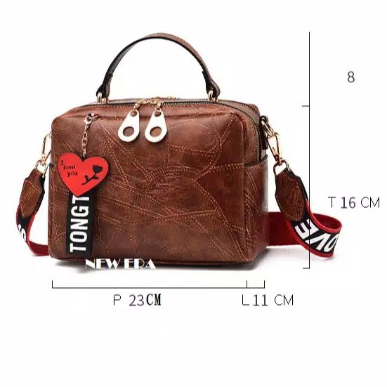 [COD] LB - New arrival koleksi hand bags import / Tas fashion import murah 2 tali panjang / 236