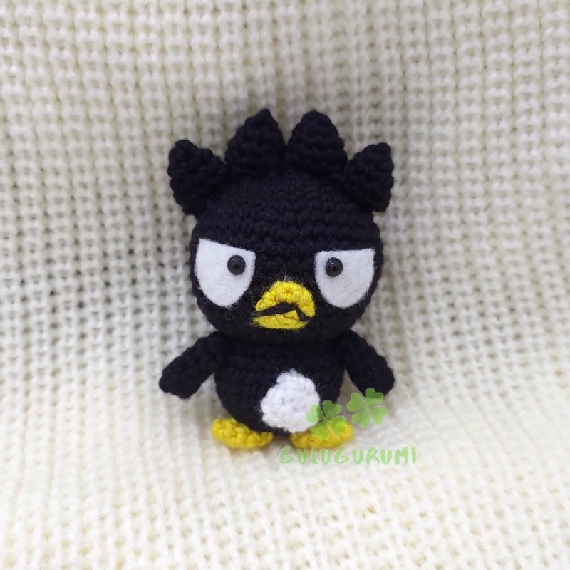 Badtz Maru Boneka Rajut Amigurumi