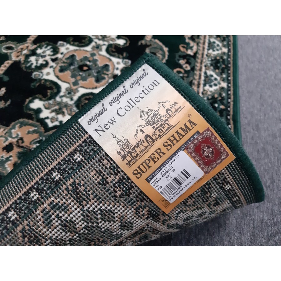 KARPET SUPER SHAMA 100X150 SS621 GREEN-1