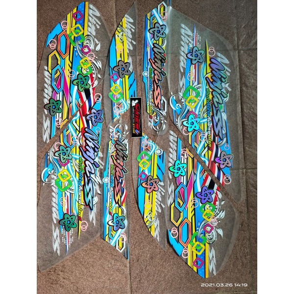 STRIPING TRANSPARAN NINJA R NINJA SS HOLOGRAM