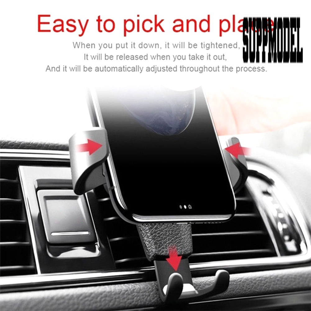 Stand Holder Handphone / GPS Universal Untuk Ventilasi Ac Mobil