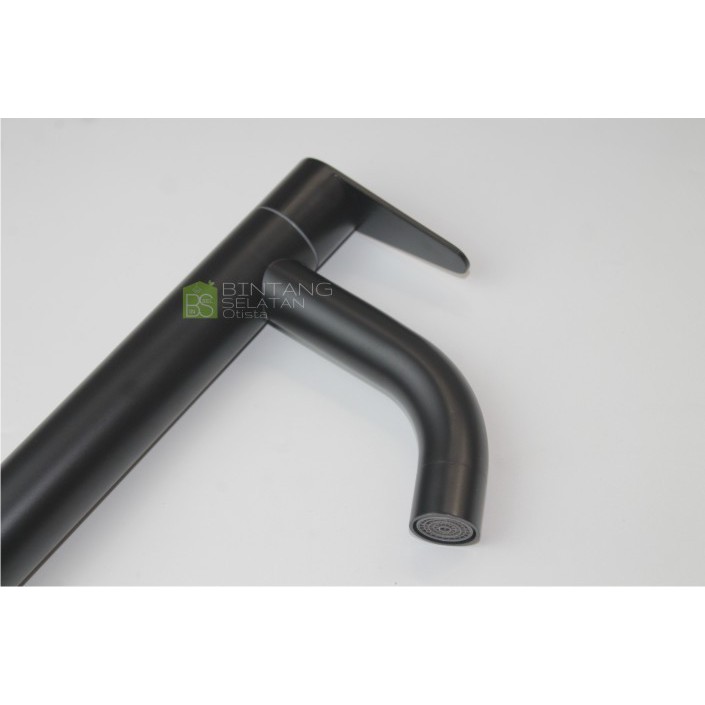 KRAN WASTAFEL HITAM/ LAVATORY FAUCET BLACK SERIES STAINLESS 304