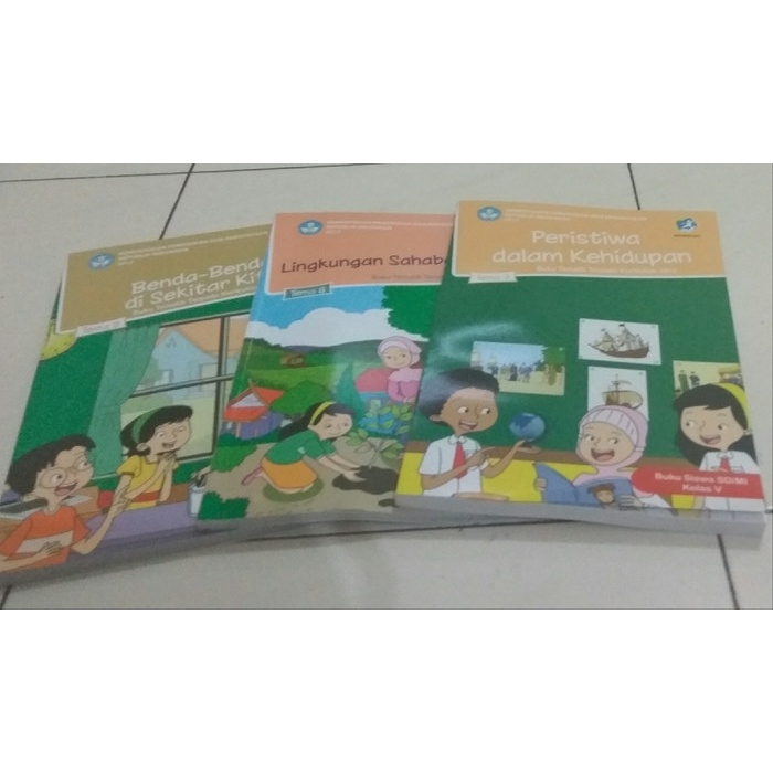 

❤BISA COD❤ Tematik Kelas 5 Tema 7, 8 & 9 Revisi 2017 (3 Buku)