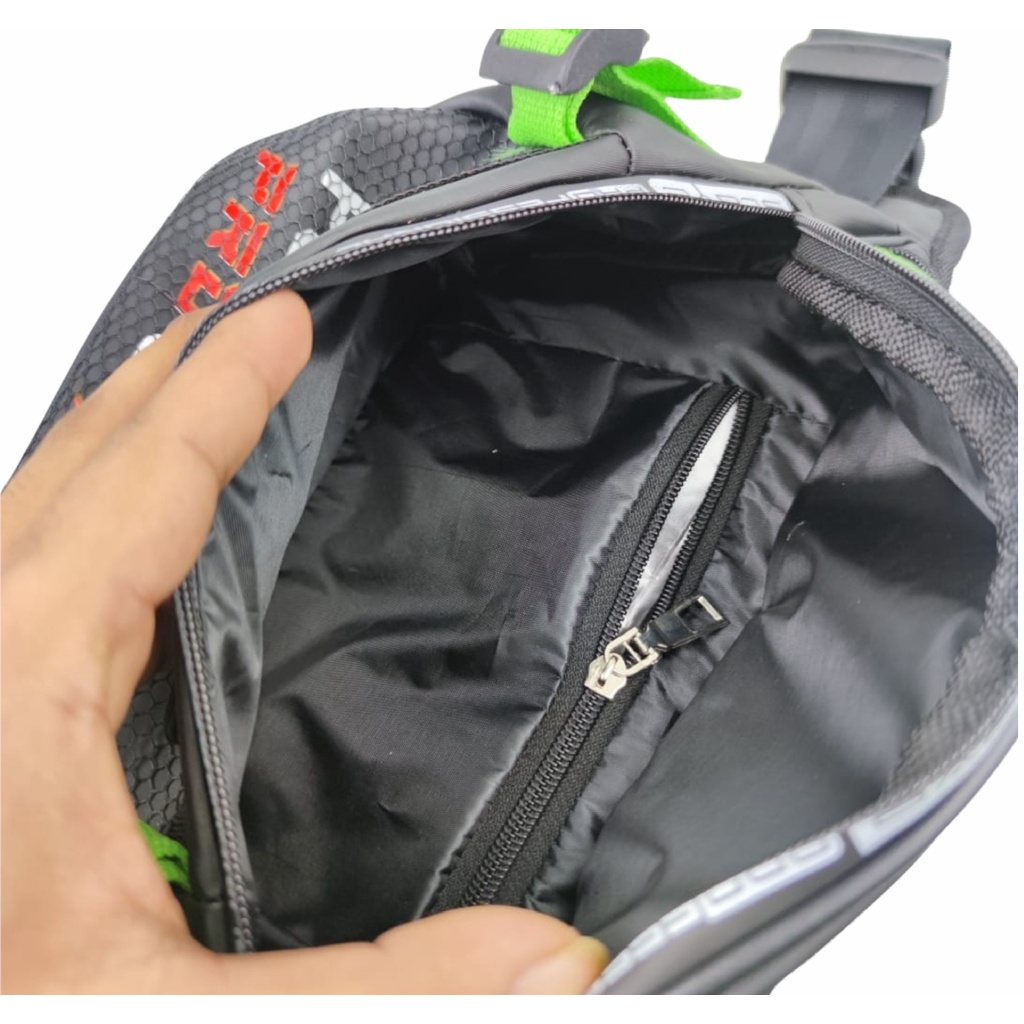 Tas Pinggang Anti Air Bahan Tebal Merk Polo Prostar Waistbag Waterproof Tas Selempang Bahu Pria