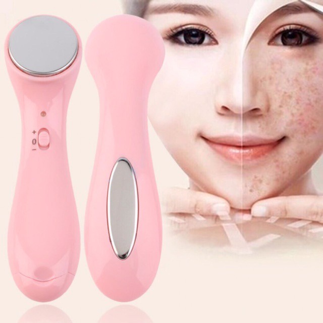 Setrika Wajah Ion Face Massager - Face Massager Alat Setrika Wajah Penirus Pipi Ion - Pijat Wajah Penirus Pipi Getar Anti Keriput