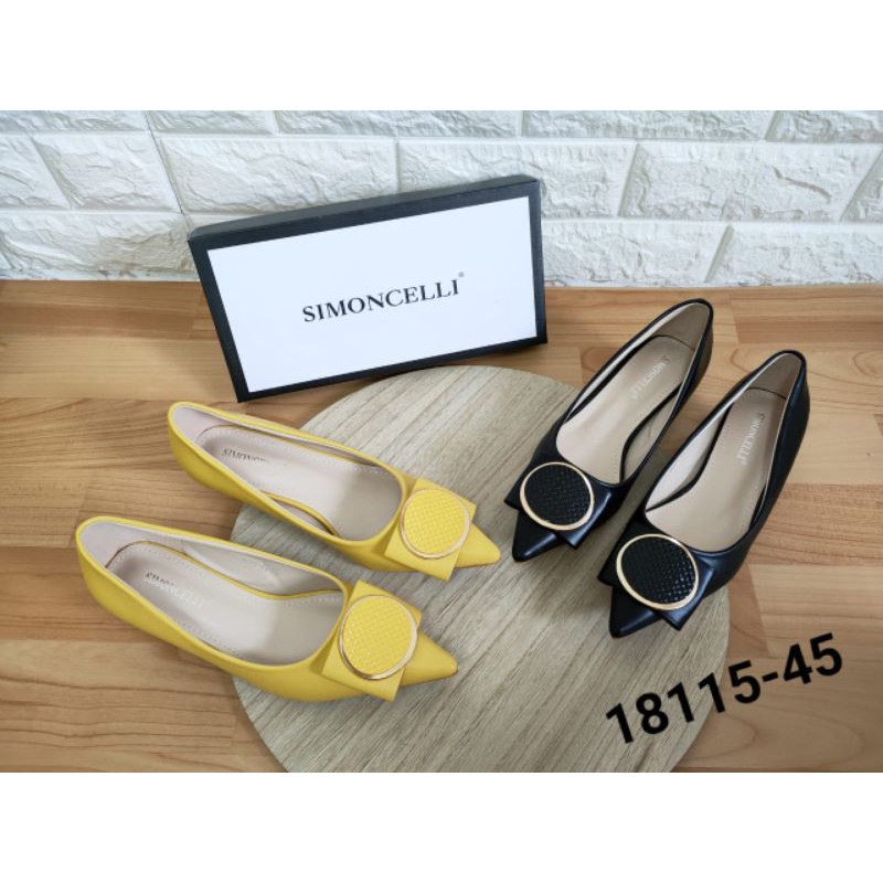 Sepatu tumit 3 cm import wanita murah/ sepatu tumit kerja/ sepatu tumit kuliah/ sepatu pesta