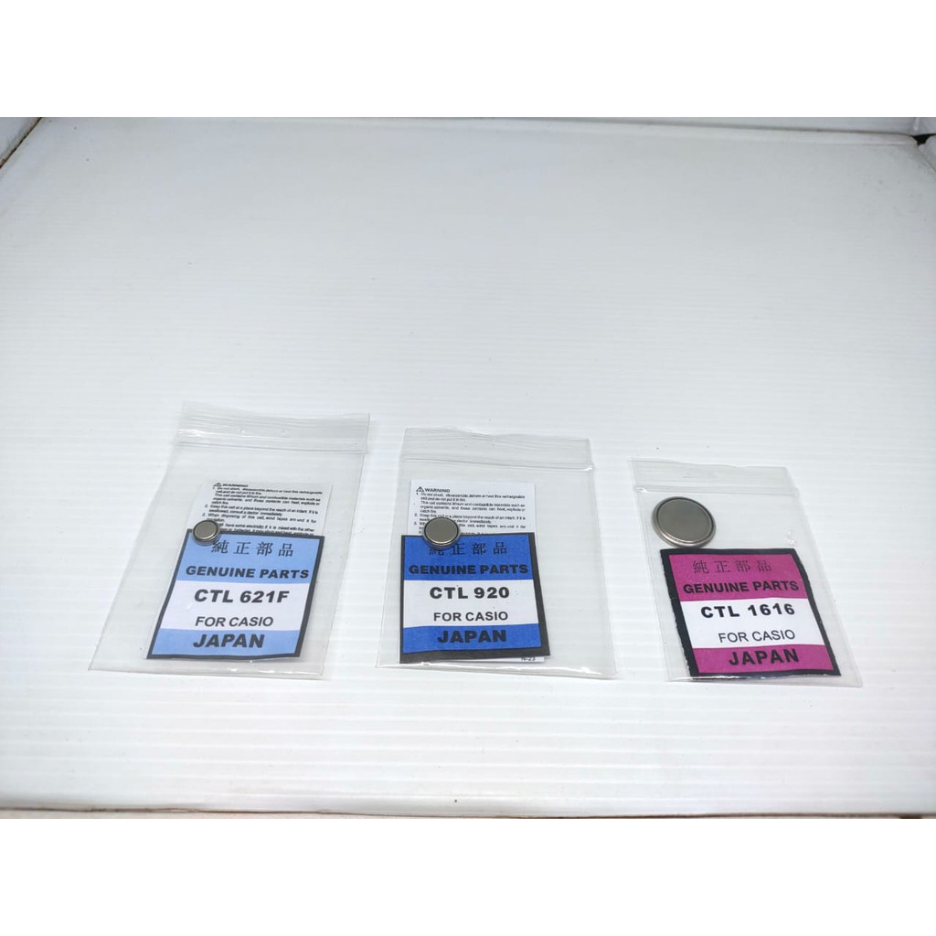 RB BATERAI BATU JAM TANGAN PANASONIC TOP SOLAR CTL 621F / 364 CTL 920F / 371 CTL 1616 CR2412