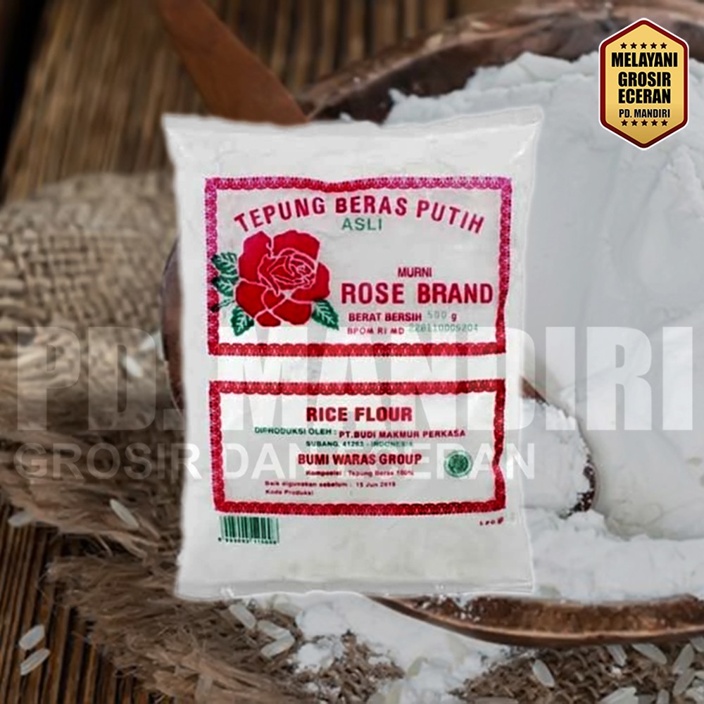 

ROSE BRAND TEPUNG BERAS PUTIH 500 GR