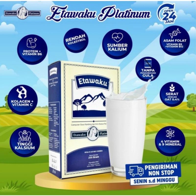 Susu Kambing Etawaku Platinum 200gr