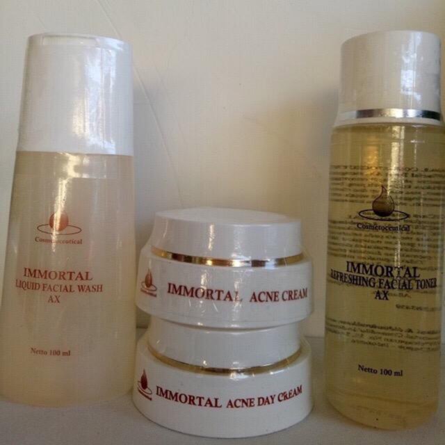immortal paket acne series AX immortal isi 4