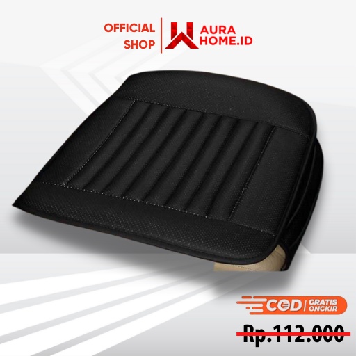 Cover Jok Kursi Mobil Bahan Kulit / Cover Sarung Alas Duduk Jok Kursi Mobil Kulit Agya Sigra Rush Br