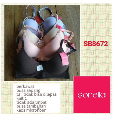 Bra Sorella SB8672 size 34/36/38 Cup B/C