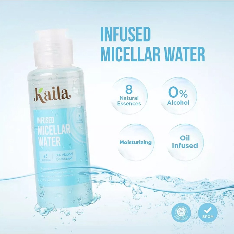 KAILA Micellar Hydrating Water | Infused Micellar Water 100ml