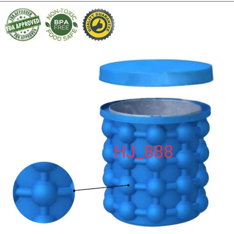 {HJ_888}CETAKAN ES BATU / ICE CUBE MAKER 3D SILICON MOLD PENCETAK ES SIZE BIG