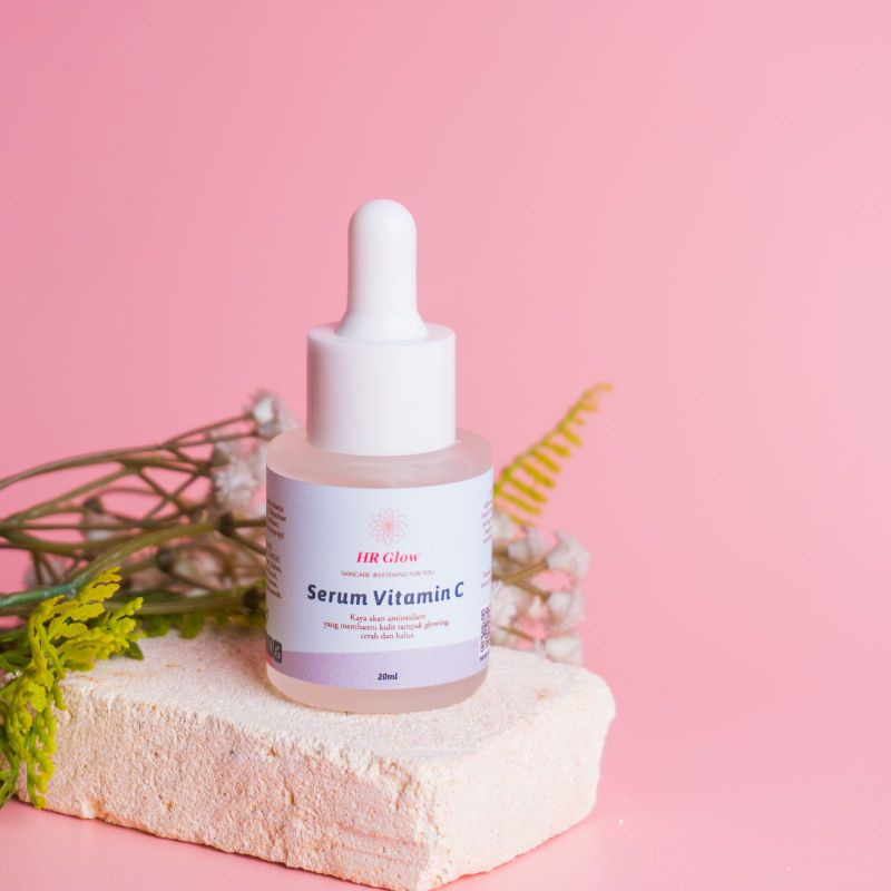 Serum Vit C by HR Glow - 20ml  BPOM / serum wajah / pemutih wajah glowing