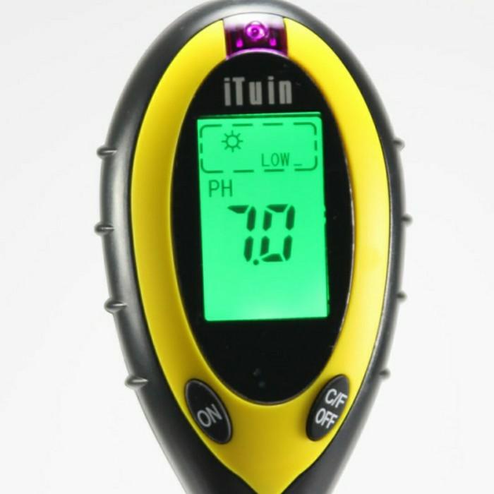 Soil Meter Tester 4 in 1 Merk Ituin ITuin Original