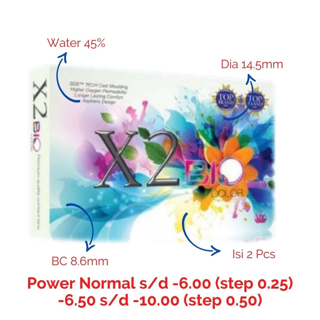 SOFTLENS X2 BIO COLOR MURAH DAN AMAN