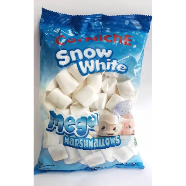 Corniche Marshmallow -MEGA WHITE 300gr (permen kapas)