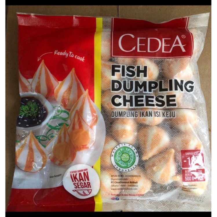 

Fish Dumpling Cheese dampling keju makanan olahan ikan seafood