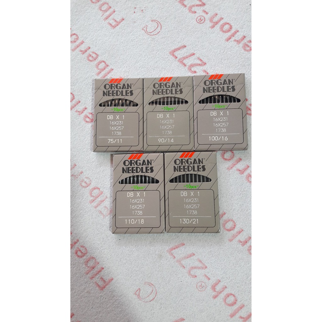 Jarum jahit DB ORGAN original Jepang no 11, 14, 16, 18 dan 21