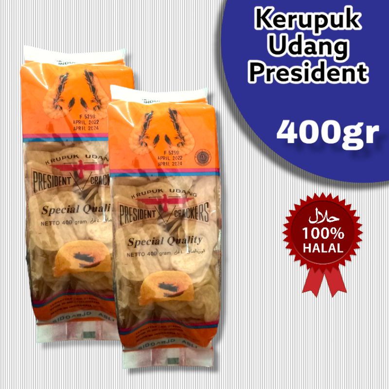 

PRESIDENT KERUPUK UDANG PITA MINI