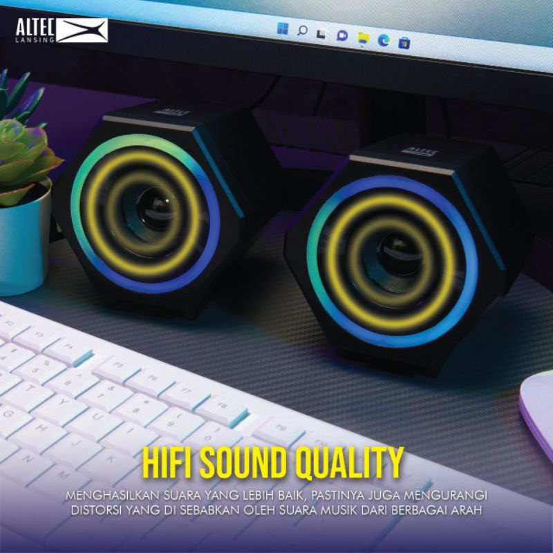 Gaming Speaker 2.0 RGB Altec Lansing ALGS9806