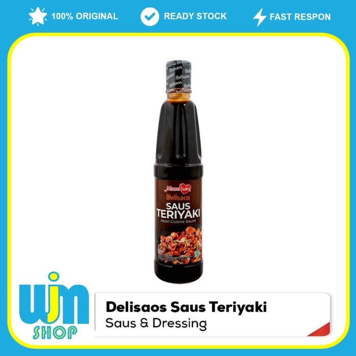 

MamaSuka Delisaos Saus Teriyaki 260ml korean sauce HALAL