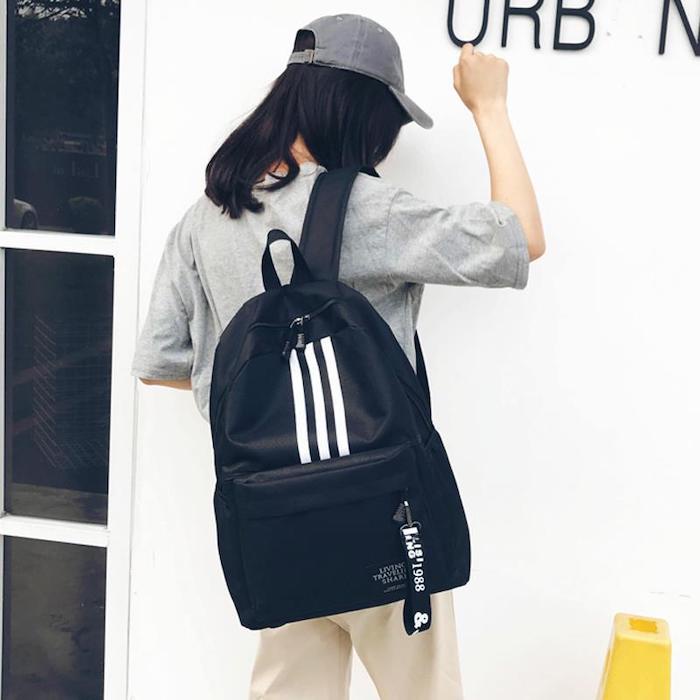 COD BAYAR DITEMPAT!!! 118909 Tas Ransel Style Campus Backpack