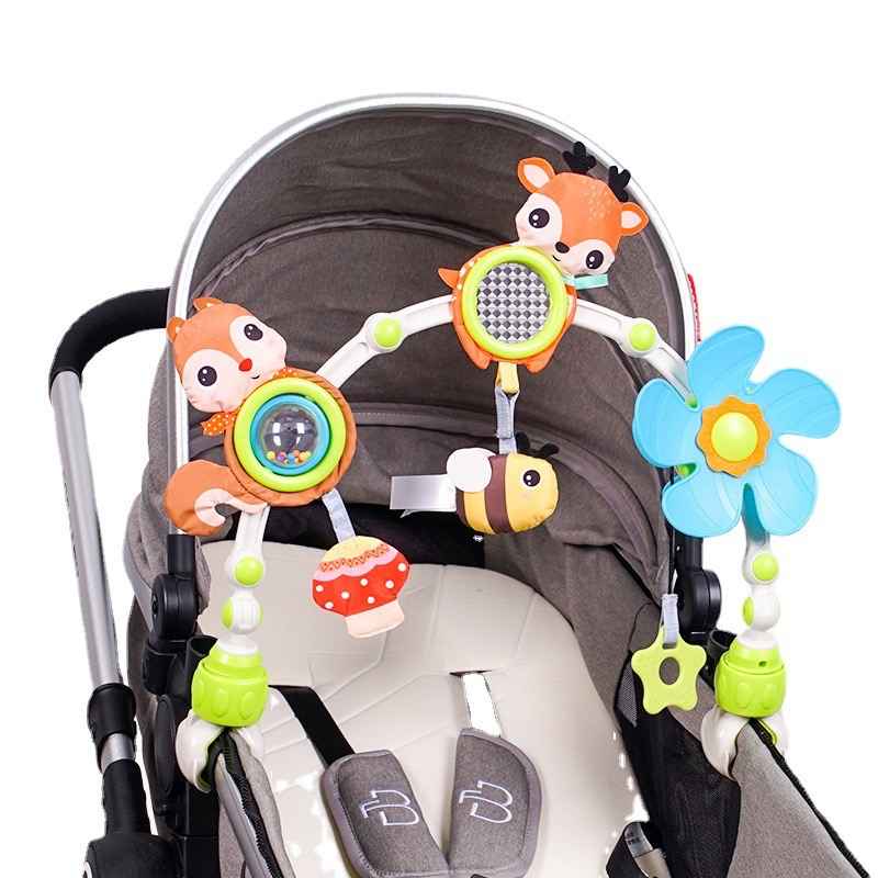 MUSICAL ARCH BABY TOYS | Mainan stroller clip bayi | teether rattle bayi baby box