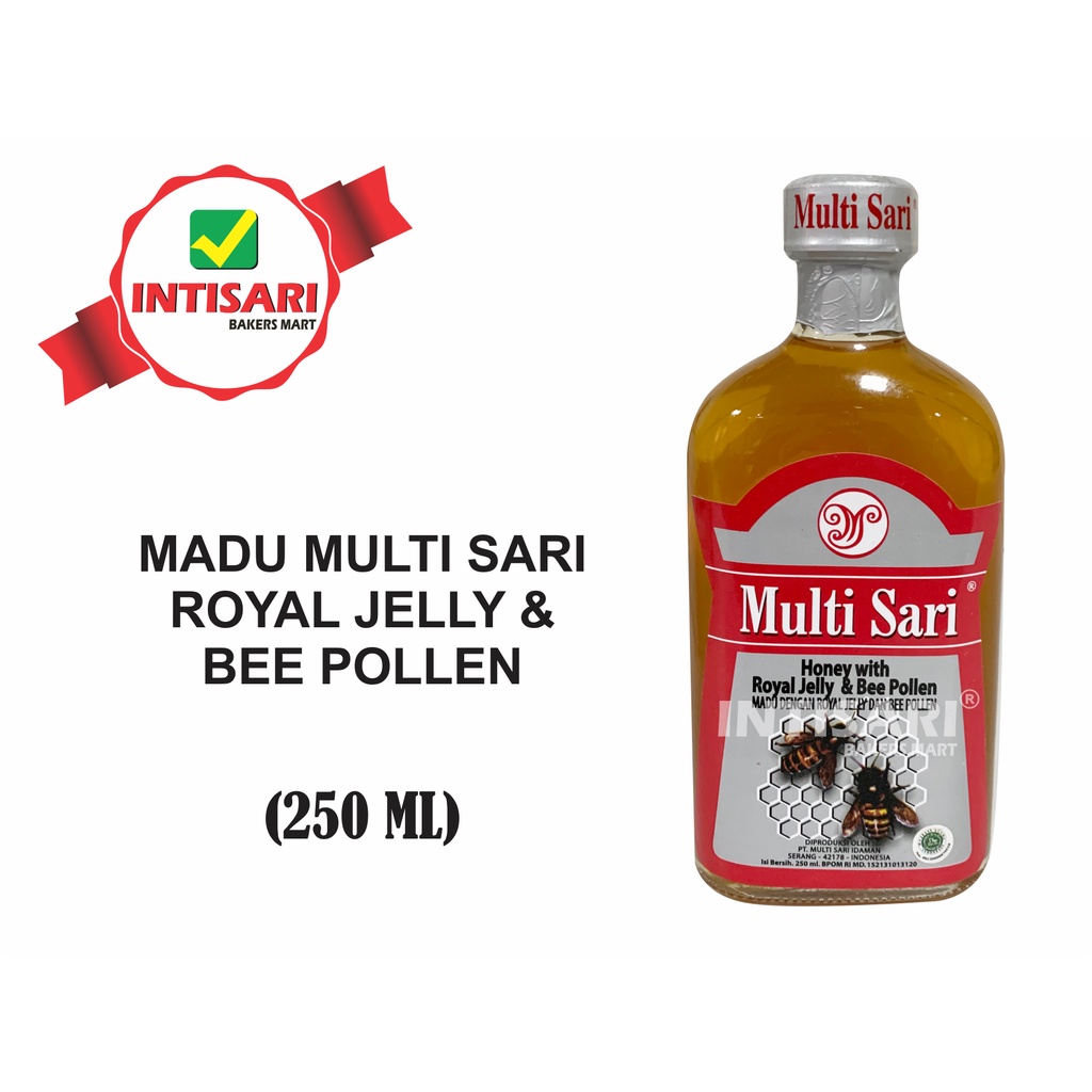 

MADU MULTISARI ROYAL JELLY & BEE POLLEN 250 G