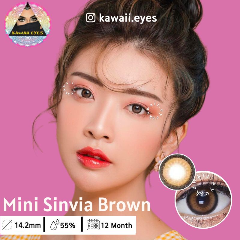 SOFTLENS MINI SINVIA GREY/BROWN