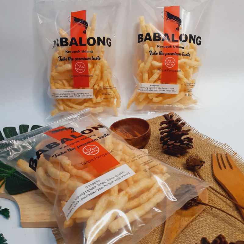 

Kerupuk Udang matang Stick premium