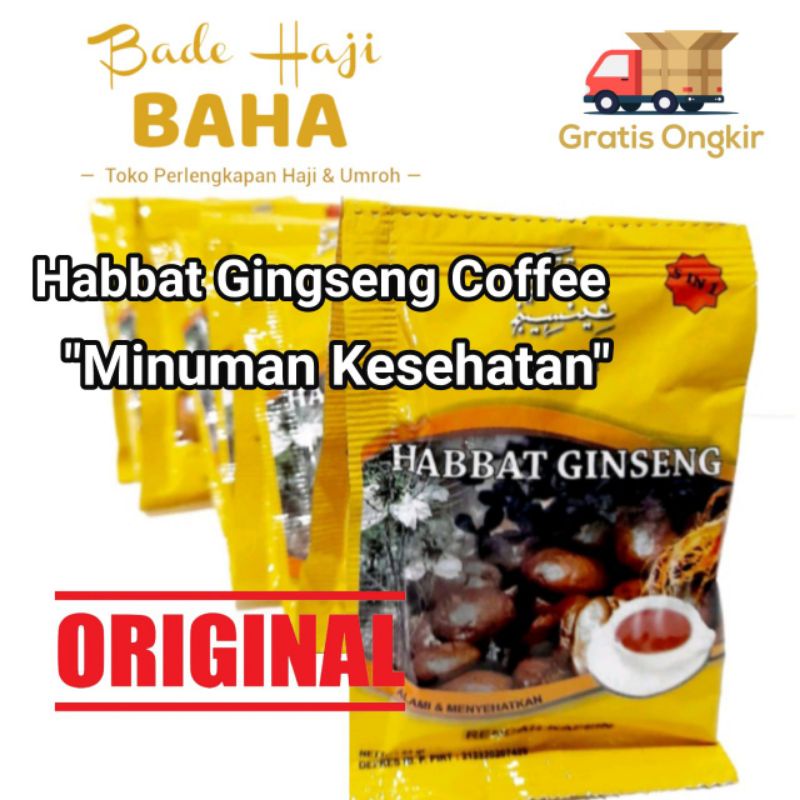 

Kopi Gingseng I Kopi Habbatussauda I Kopi Herbal I Minuman Kesehatan I Kopi Habbat Gingseng