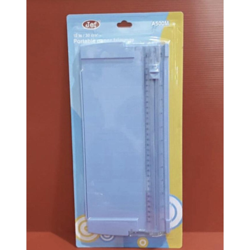 

[[BISA COD]] Paper Trimmer A500M / Alat Pemotong Kertas - Biru