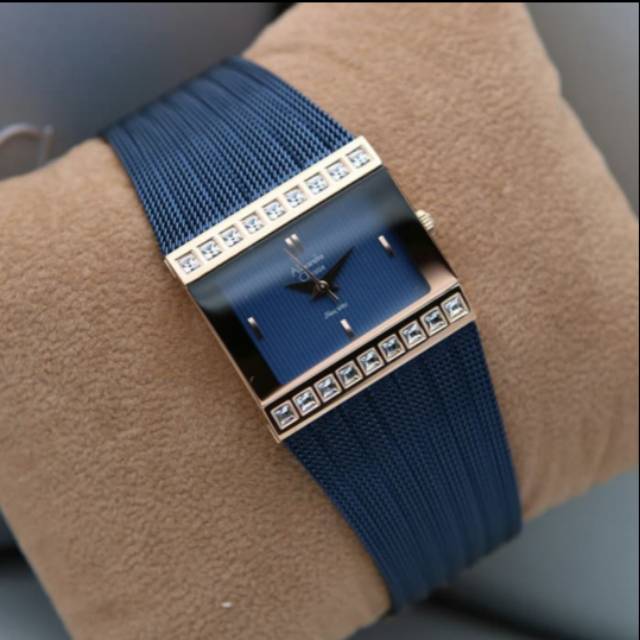 Jam wanita ALEXANDRE CHRISTIE AC2561 BIRU ROSEGOLD