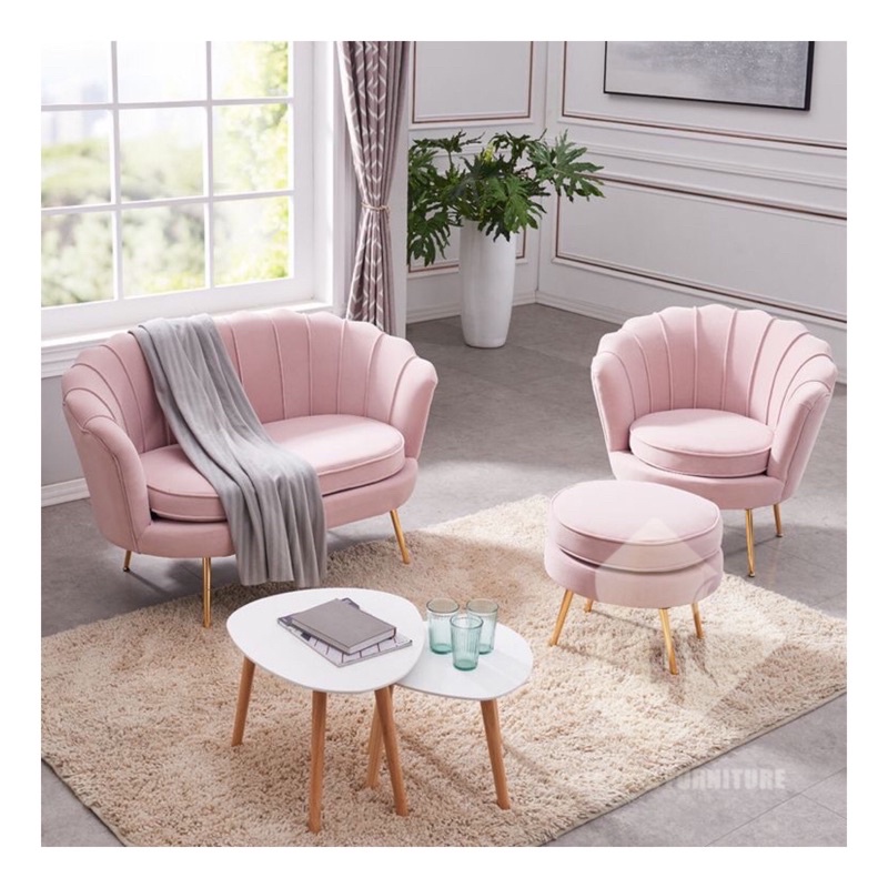 SET SOFA KERANG - SOFA MINIMALIS MODERN