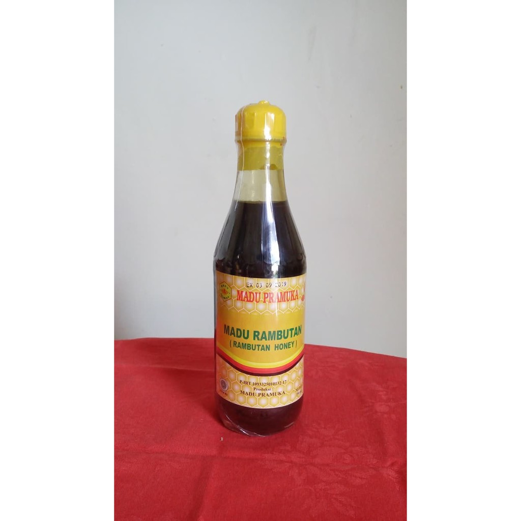 

Asli Madu Pramuka Bunga Rambutan Uk. 350ml