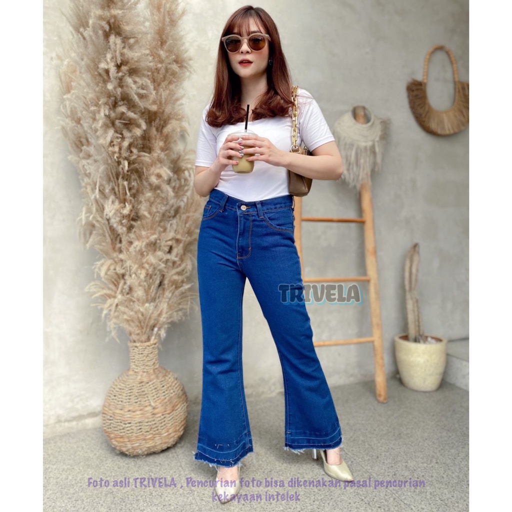 Celana Boyfriend Jeans Cutbray ZR 77 / Boyfriend Cutbray ZR